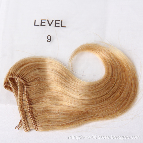Competitive price 100% Human Hair Extension Raw Indian Hair ,Remy Natural Hair Extension